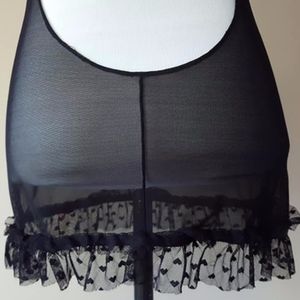 Sexy Sheer Chemise Hustler Lingerie One Size ..